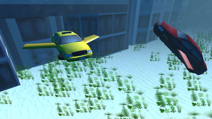 Floating Underwater Car Simulator