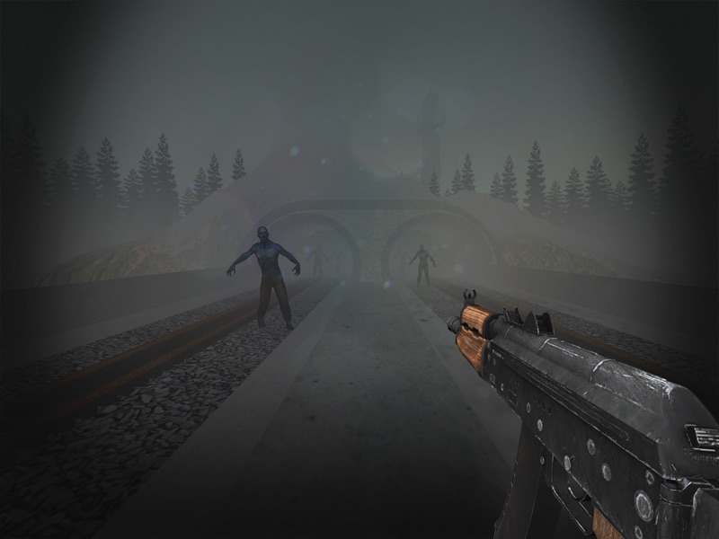 Dead Railway Zombie Station screenshot 2