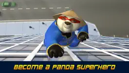 Game screenshot Panda Rope Stunts: Flight over Crime City mod apk