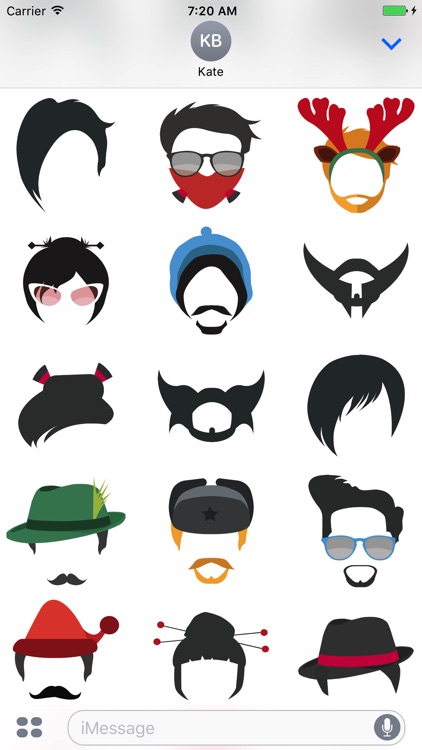 Hairstyle Stickers