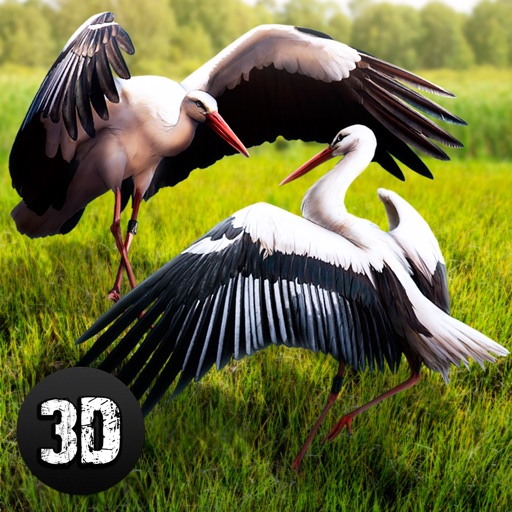Stork Simulator 3D: Flying Bird Life icon
