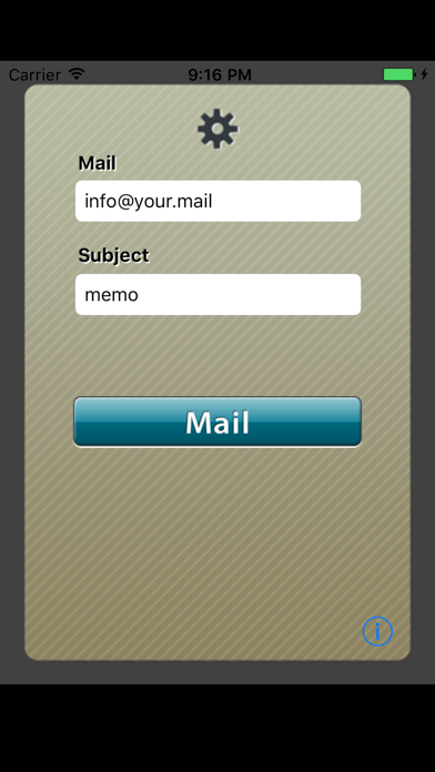Copy&Mail のスクリーンショット