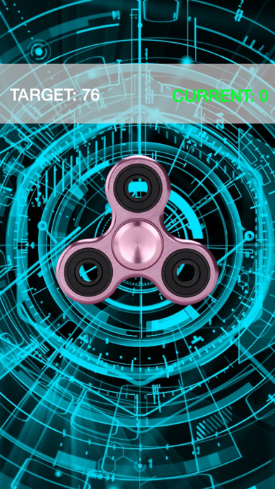 impossible Fidget Spinner - spin simulator screenshot 2