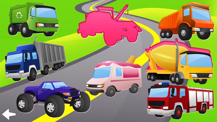 Trucks and Diggers Puzzles Games For Little Boys screenshot-3