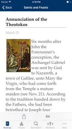 Daily Readings iPhone image 3