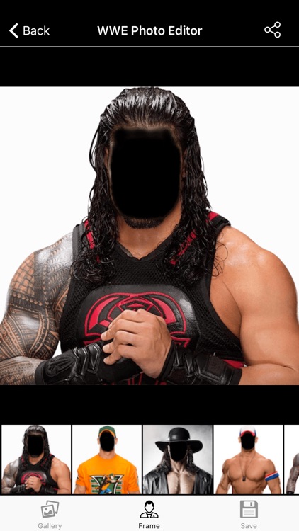 WWE : PHOTO EDITOR