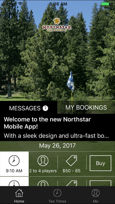 Screenshot #1 pour Northstar CA Golf Tee Times