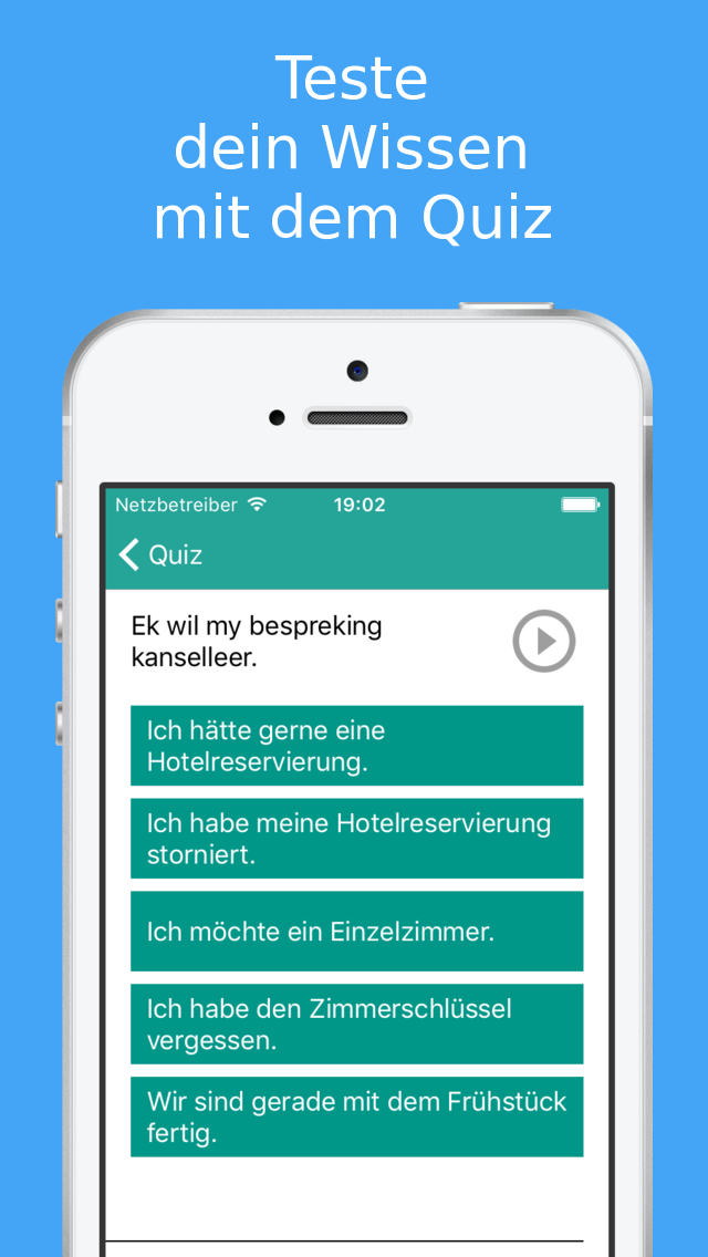Afrikaans Sprechen Lernen - Wörter and Sätze