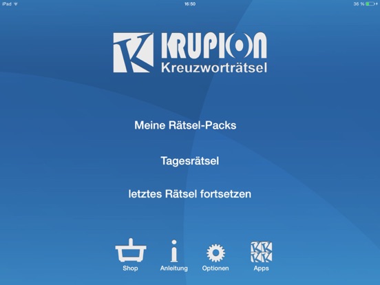Screenshot #4 pour Krupion Kreuzworträtsel HD