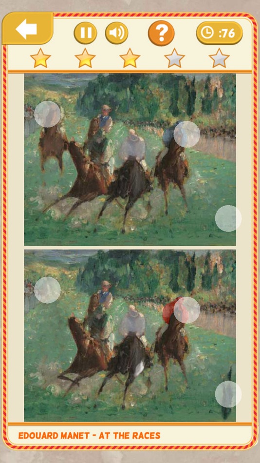 #5. Find the Difference Games: Fine Art Edition (iOS) 由: Laura Tallardy
