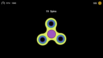 Screenshot #2 pour Finger Spinner Simulator
