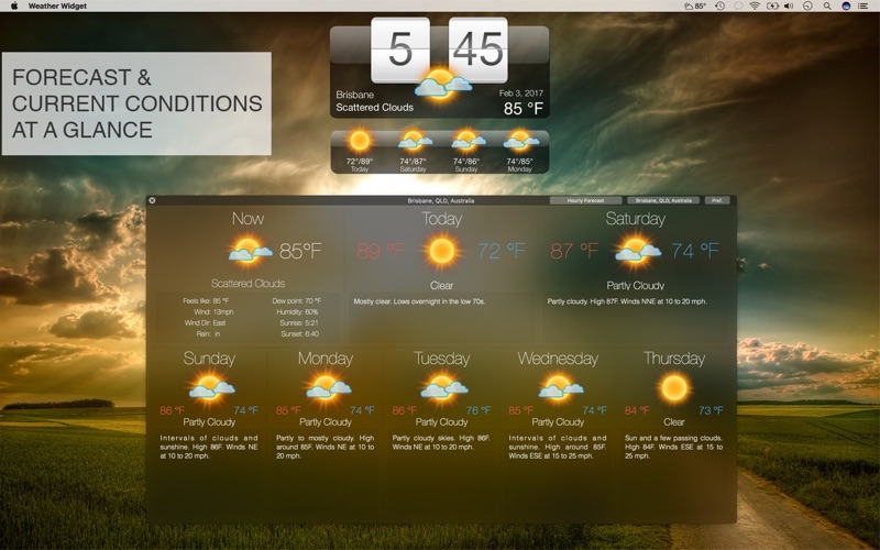 weather widget live + iphone screenshot 2