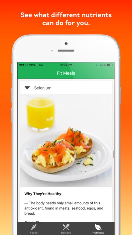 Fit Meals - healthy recipes and diet ingredients screenshot-3