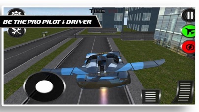 Screenshot #2 pour Friving Car Flying Game 2017