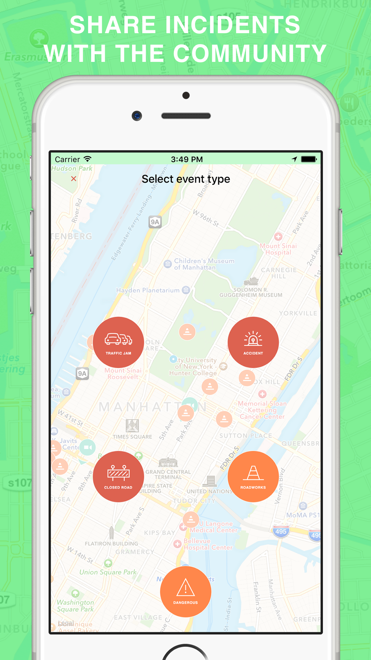 Green Wave - Traffic Cameras and Live Alerts, Maps