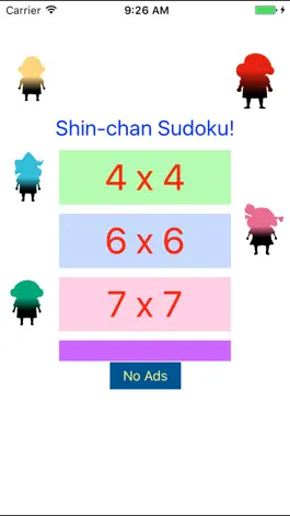 Game screenshot Easy Sudoku 4x4 to 7x7 for Color Figures hack