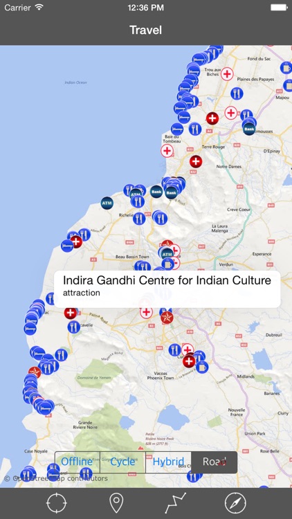 MAURITIUS – GPS Travel Map Offline Navigator