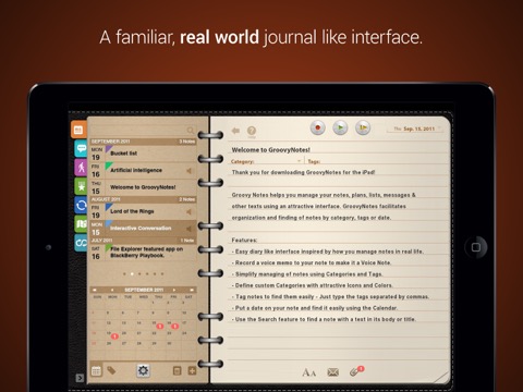 Groovy Notes - Organizer Diaryのおすすめ画像1
