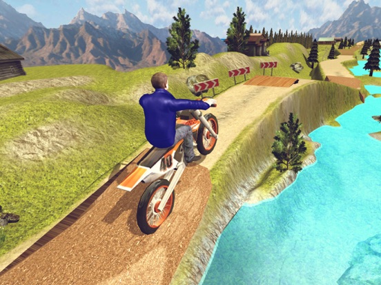 Screenshot #4 pour Moto Hill Racing 3D