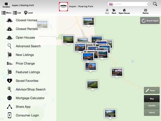 Screenshot #4 pour EV Real Estate Search for iPad