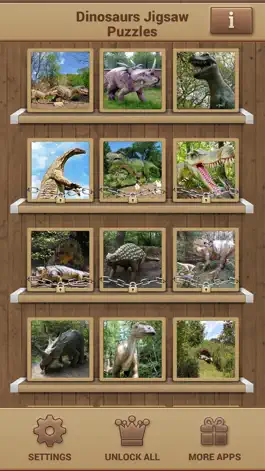 Game screenshot Dinosaurs Jigsaw Puzzles - Fun Games apk