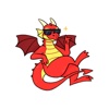 Red Dragon Sticker