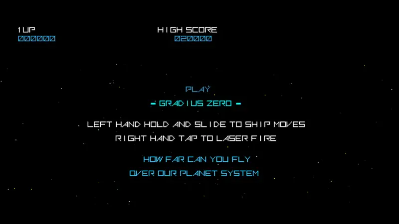 Gradius0 screenshot 1 of 3