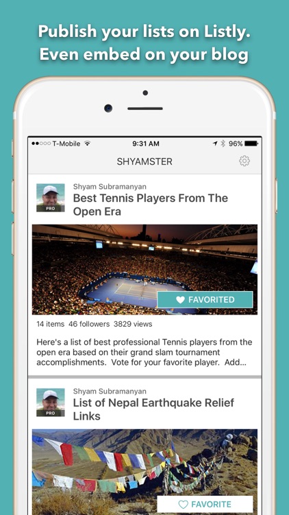 Listly: Save Media as Lists
