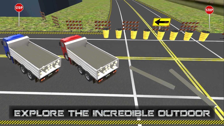 Cargo Trailer Driving Simulation: Delivery Truck