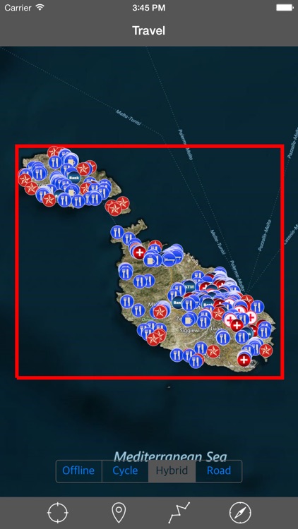 MALTA – GPS Travel Map Offline Navigator