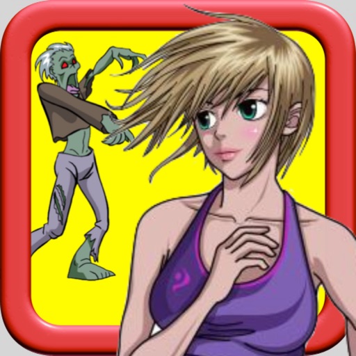 Girl vs Zombie: Running And Chasing icon