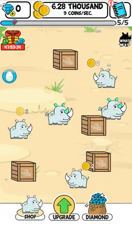 Game screenshot Rhino Evolution - Clicker Game mod apk