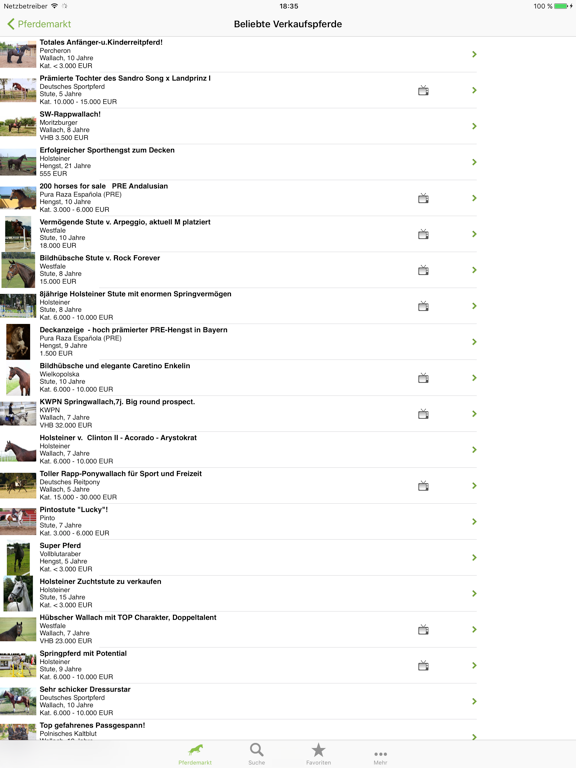 Screenshot #5 pour Caballo Pferdemarkt