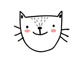 Express your inner cat personality with this bunch of nifty hand drawn and animated doodle cats