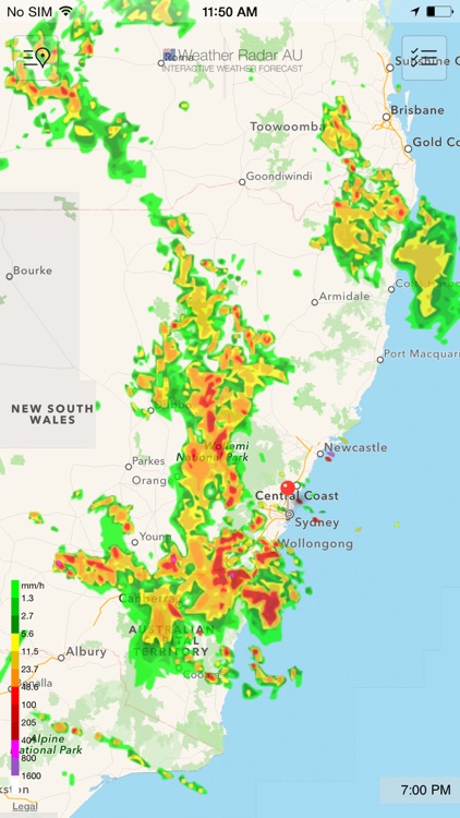 Weather Radar Australia - Rain screenshot-0