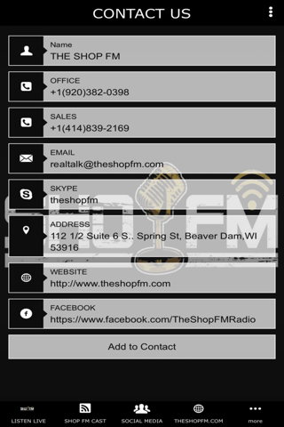 THE SHOP FM screenshot 3