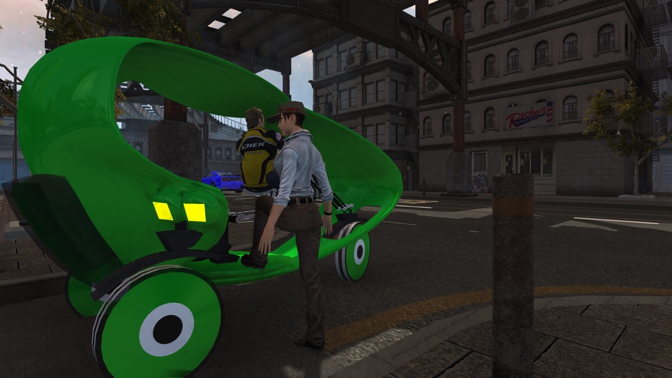 #3. Velotaxi: cycle rickshaw simulator (iOS) Podle: Aqeel Anjum