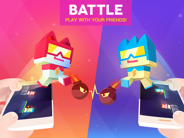 Super Phantom Cat - be a jumping bro Screenshot