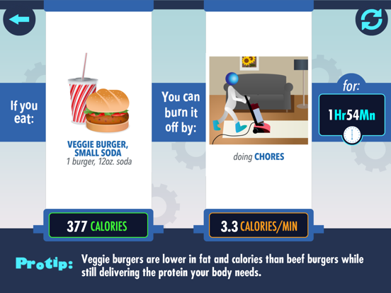 Eat & Move-O-Matic iPad screenshot