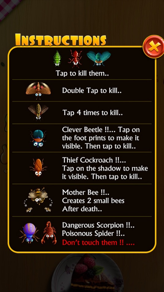 #5. Insects & Roaches Bug Splatter house is infested (iOS) 由: Stefano Frassi