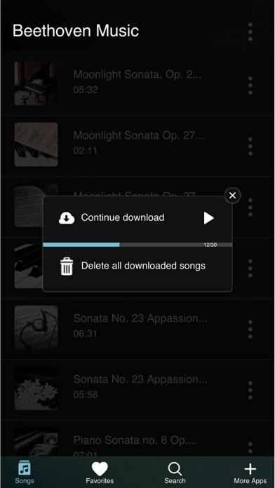 Beethoven - Classical Instrumental Music screenshot 4