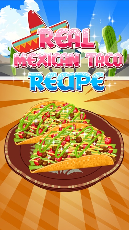 Real Mexican Taco - cooking game for kids