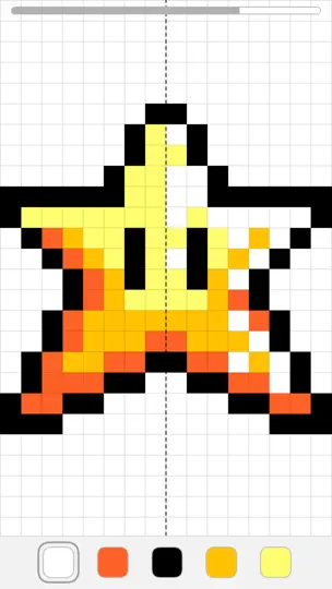 Скриншот Symmetry 2: Finish The Symmetrical Drawing на iPhone 2