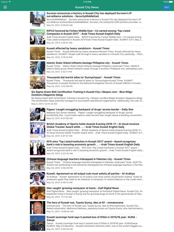 Screenshot #5 pour Kuwait News Today in English & Kuwaiti Radio