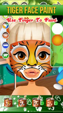 Game screenshot Baby Face Paint Salon Games apk