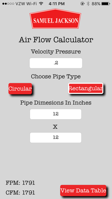 Screenshot #2 pour Gin Air Calculator