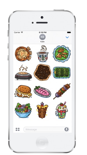 Lebanesy Food stickers by MissChatZ for iMessage(圖1)-速報App