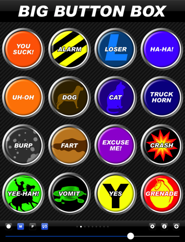 Big Button Box HD - funny sound effects & sounds - náhled
