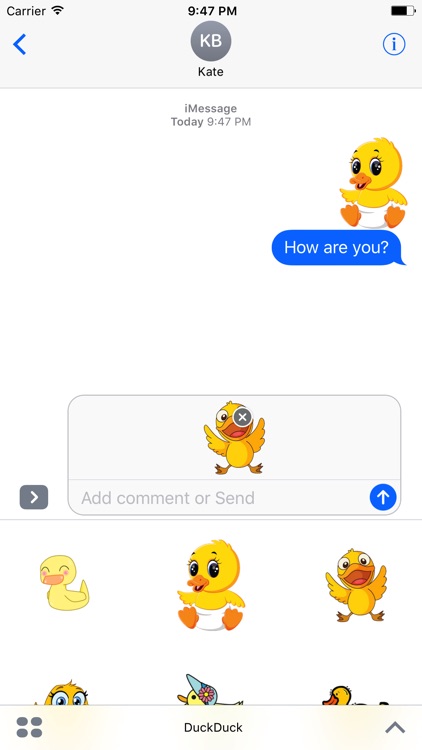 DuckDuck - Awesome Emoji And Stickers