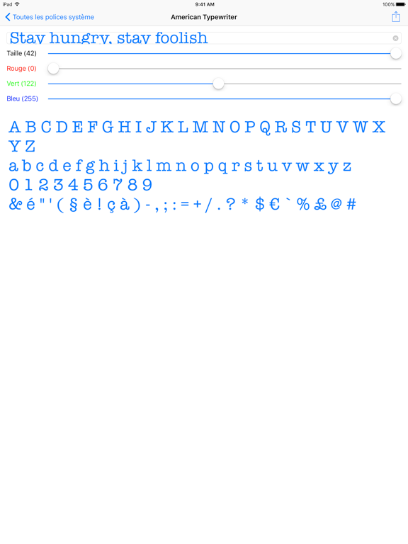 Screenshot #6 pour UIFont